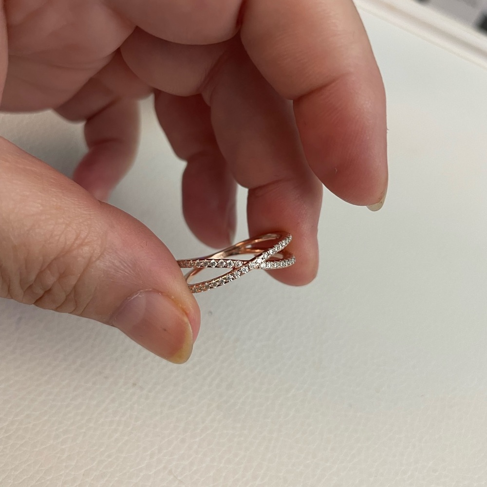 NIB X CZ ring - Picture 6 of 7